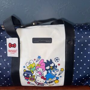 NEW Bioworld Hello Kitty And Friends Sanrio Duffel Travel Bag Tote Hip Set! Rare